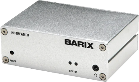 Enkoder audio IP Barix Instreamer