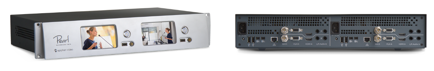Epiphan Pearl Rackmount Twin Video-Encoder